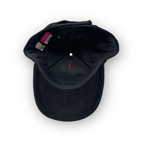 Disney Minnie Mouse Youth Baseball Black Hat Cap Ears Polka Dot Red Bow OSFM - Picture 6 of 7